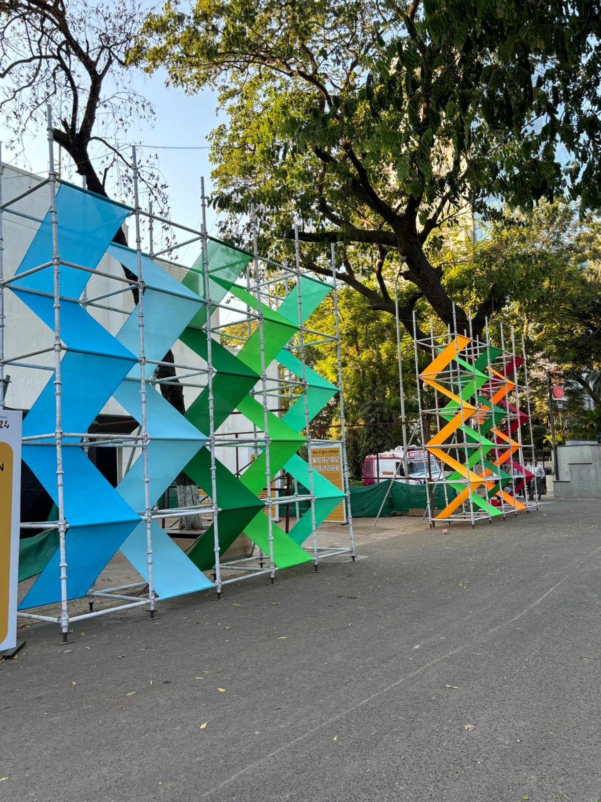 aluminum scaffolding stairway model